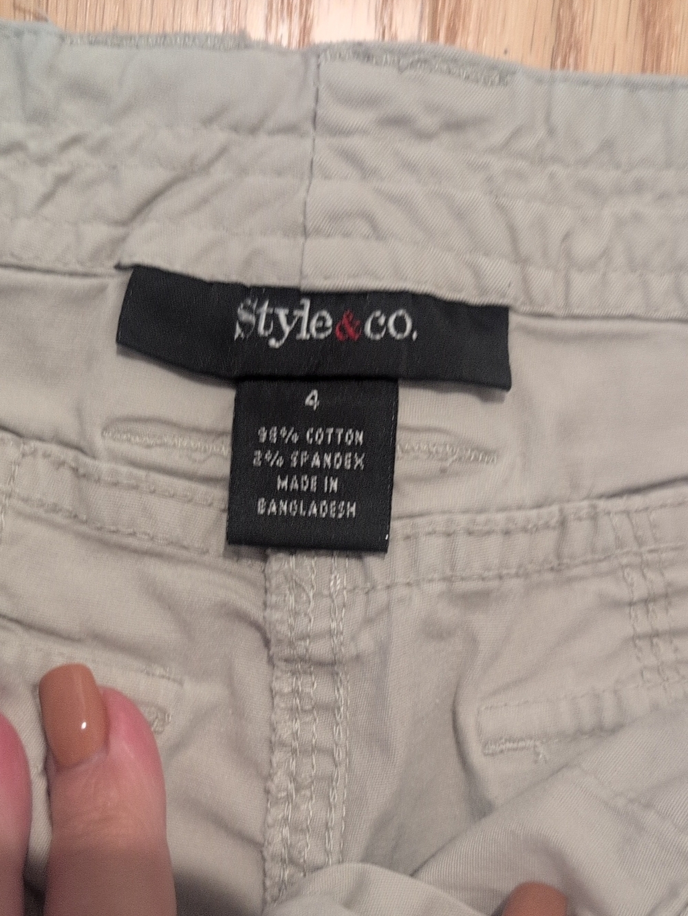 Women's Lightweight Cargo Pants in Light Beige - Picture 2 of 8